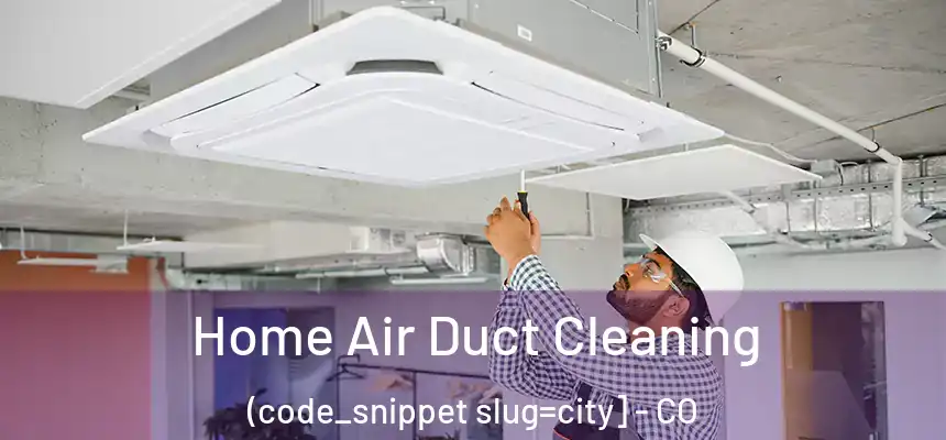  Home Air Duct Cleaning (code_snippet slug=city] - CO